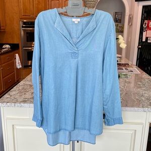 J.Jill Large Denim Top